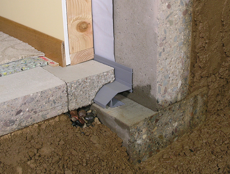 Interior Waterproofing Drainage System Basement Doctor Akron